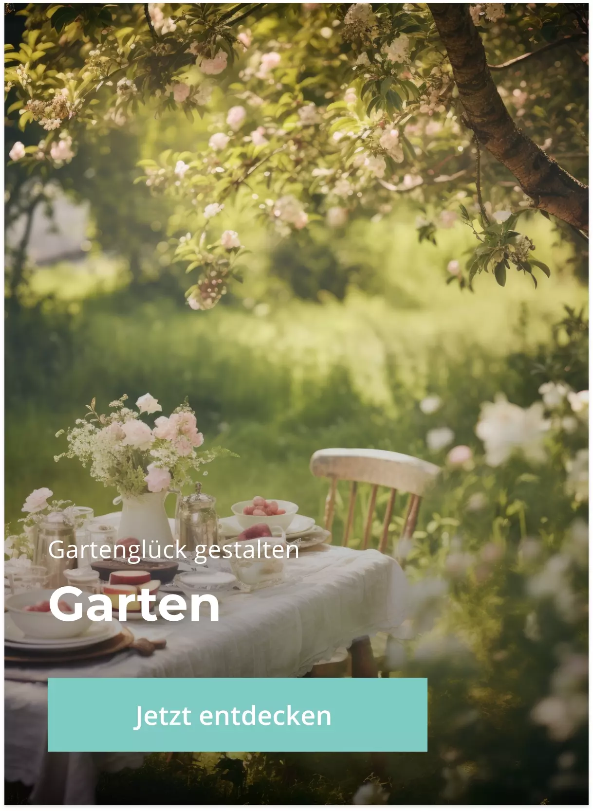 Garten - Entdecken Sie unser Sortiment an Gartenmöbeln, Dekorationen und Zubehör für Ihren Außenbereich.