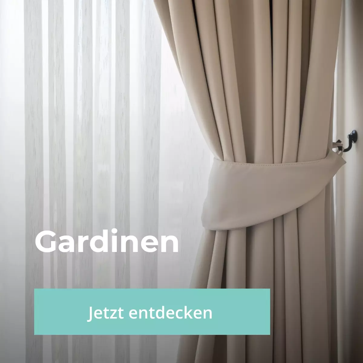 Entdecken Sie eine Vielzahl von Gardinen für Ihr Zuhause in verschiedenen Stilen und Materialien.